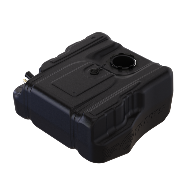 S&B 40 Gallon (After Axle) High-Capacity Fuel Tank for 2011-2016 Ford F250, F350, F450, F550 Powerstroke 6.7L, Cab Chassis