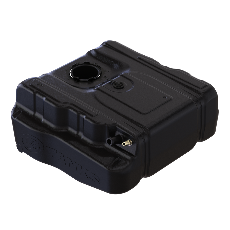 S&B 40 Gallon (After Axle) High-Capacity Fuel Tank for 2011-2016 Ford F250, F350, F450, F550 Powerstroke 6.7L, Cab Chassis