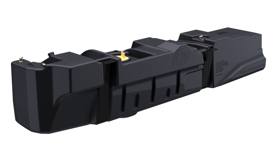 S&B 60 Gallon High-Capacity Fuel Tank for 1999-2007 Ford F250, F350 Powerstroke 7.3L, 6.0L Crew Cab Short Bed