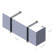 20 Gallon Wheel Well Water Tank (Both Sides)