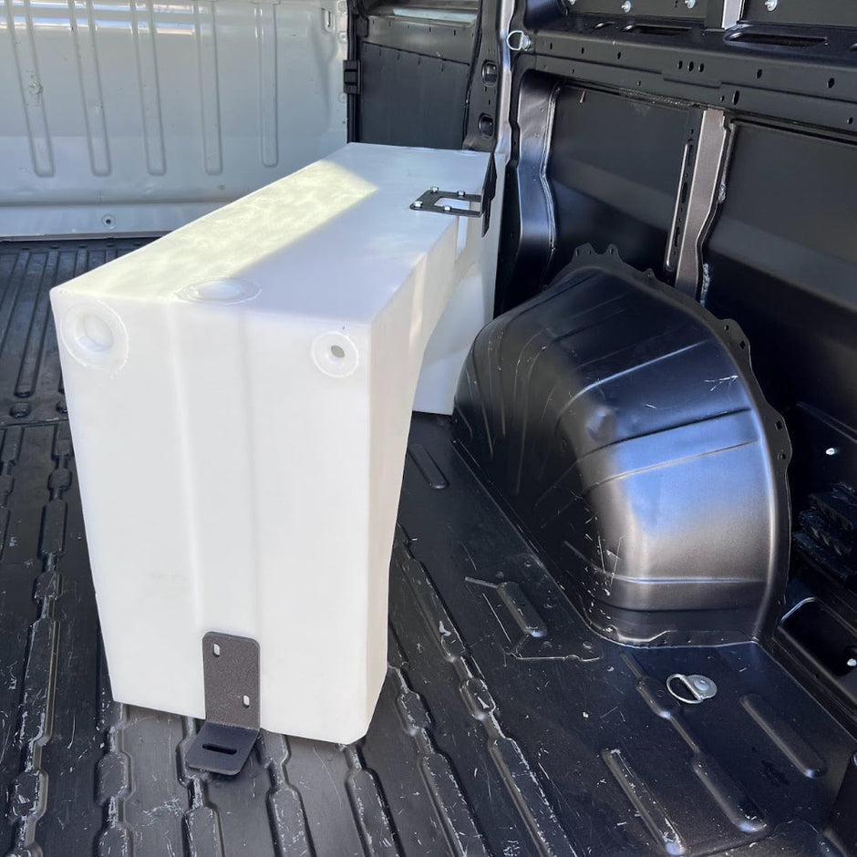 39 Gallon Wheel Well Water Tank For 2013-2025 Dodge / Ram Promaster 1500, 2500, 3500 136