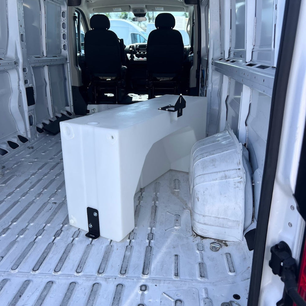 39 Gallon Wheel Well Water Tank For 2013-2025 Dodge / Ram Promaster 1500, 2500, 3500 136