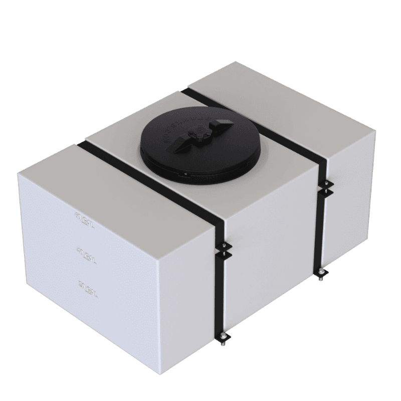 60 Gallon Detail Tank with Straps - S&B