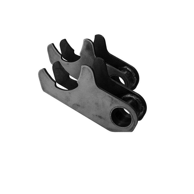 Weld On Under Axle Bar Mount, 3 1/2in & 4in Axle, U-Bolts Up - S&B