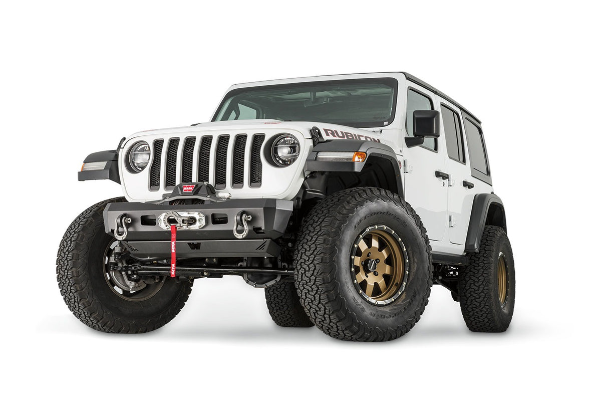 Elite Stubby Front Bumper For 2018-2026 Jeep Wrangler JL / 2020-2026 Jeep Gladiator JT