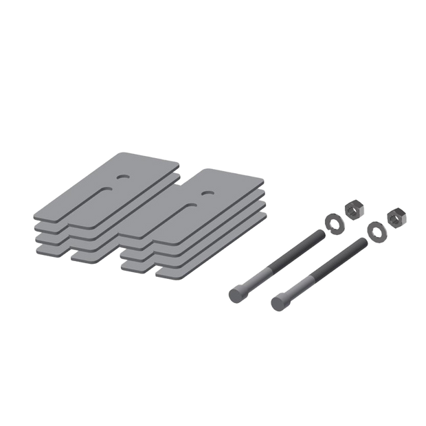 Set of an S&B Leaf Spring Shim Kit, 8 Qty 1/8" Shims