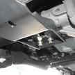 Close up of an S&B Dual Stabilizer Mount F450