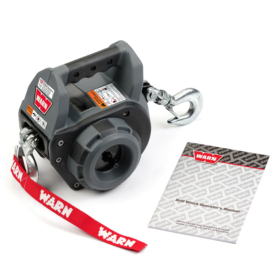 Drill Winch With Steel Rope