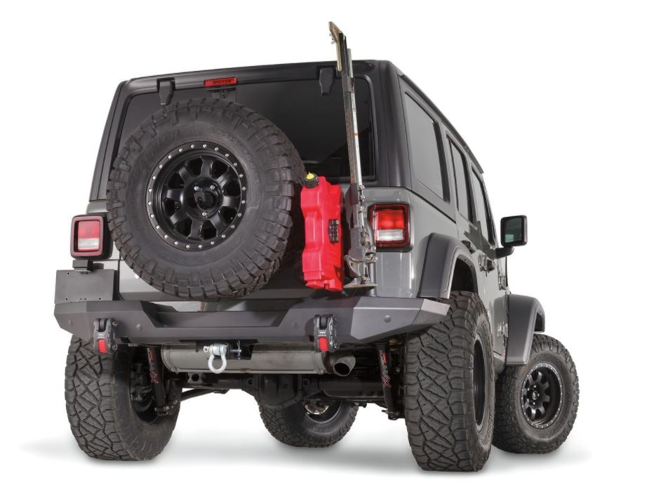 Elite Rear Bumper For 2018-2026 Jeep Wrangler JL - Tire Carrier Compatible