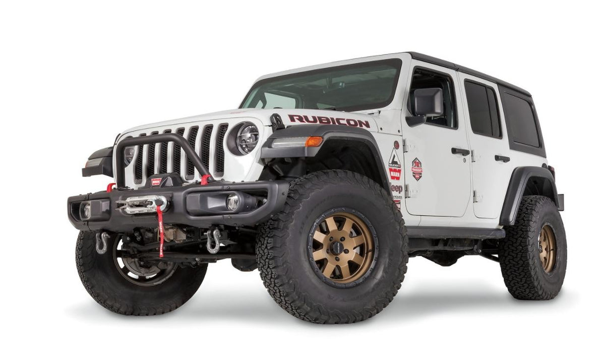 Mid-Height Stinger Grille Guard Tube For 2018-2021 Jeep Wrangler JL / 2020-2021 Jeep Gladiator JT