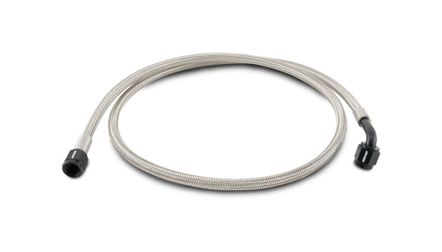 Vibrant Performance - 10279- Pre-Assembled Hose Assemblies  AN Hose Size: -4  Hose Length: 36 In  Hose End Style: Straight / 90 Degrees