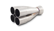 Vibrant Performance - 10301 - 4-1 Merge Collector  1.625 In. Inlet I.D.; Merge O.D. - 2.00 In.; Outlet O.D. - 2.50 In.