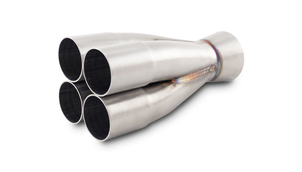 Vibrant Performance - 10301 - 4-1 Merge Collector  1.625 In. Inlet I.D.; Merge O.D. - 2.00 In.; Outlet O.D. - 2.50 In.