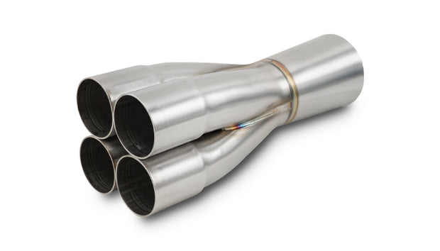 Vibrant Performance - 10302 - 4-1 Merge Collector  1.75 In. Inlet I.D.; Merge - 2.5 In.; Outlet O.D. - 3 In.
