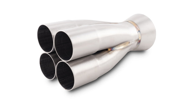 Vibrant Performance - 10304 - 4-1 Merge Collector  1.625 In. Inlet I.D.; Merge O.D. - 2.25 In.; Outlet O.D. - 3.00 In.