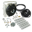 BD Xtrude Transmission Cooler With Fan - Double Stacked Complete Kit 1/2in Lines