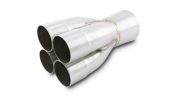 Vibrant Performance - 10324 - 4-1 Merge Collector  2.50 In. Inlet I.D.; Merge O.D. - 3.50 In.; Outlet O.D. - 4.00 In.