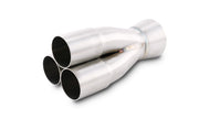 Vibrant Performance - 10330 - 3-1 Merge Collector  1.50 In. Inlet I.D.; Merge O.D. - 2.00 In.; Outlet O.D. - 2.50 In.