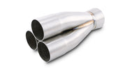 Vibrant Performance - 10336 - 3-1 Merge Collector  1.875 In. Inlet I.D.; Merge O.D. - 2.25 In.; Outlet O.D. - 2.50 In.