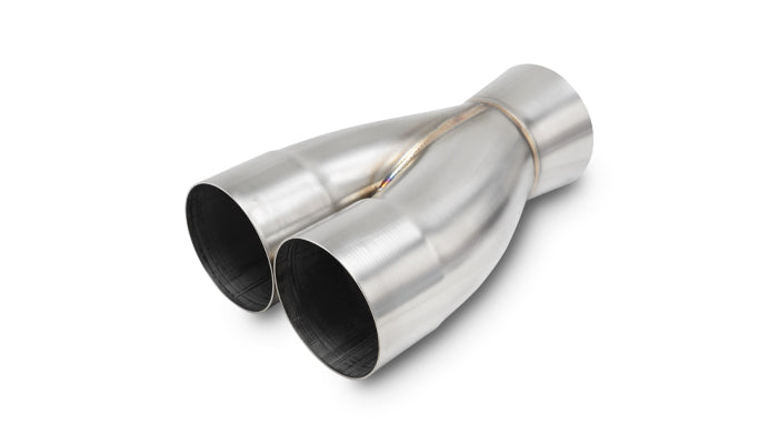 Vibrant Performance - 10361 - 2-1 Merge Collector  3 In. Inlet I.D. X 3.5 In. Outlet O.D.  9.00 In. Overall Length