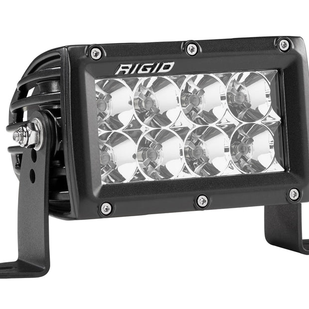 RIGID E-Series PRO LED Light Flood Optic 4 Inch Black Housing