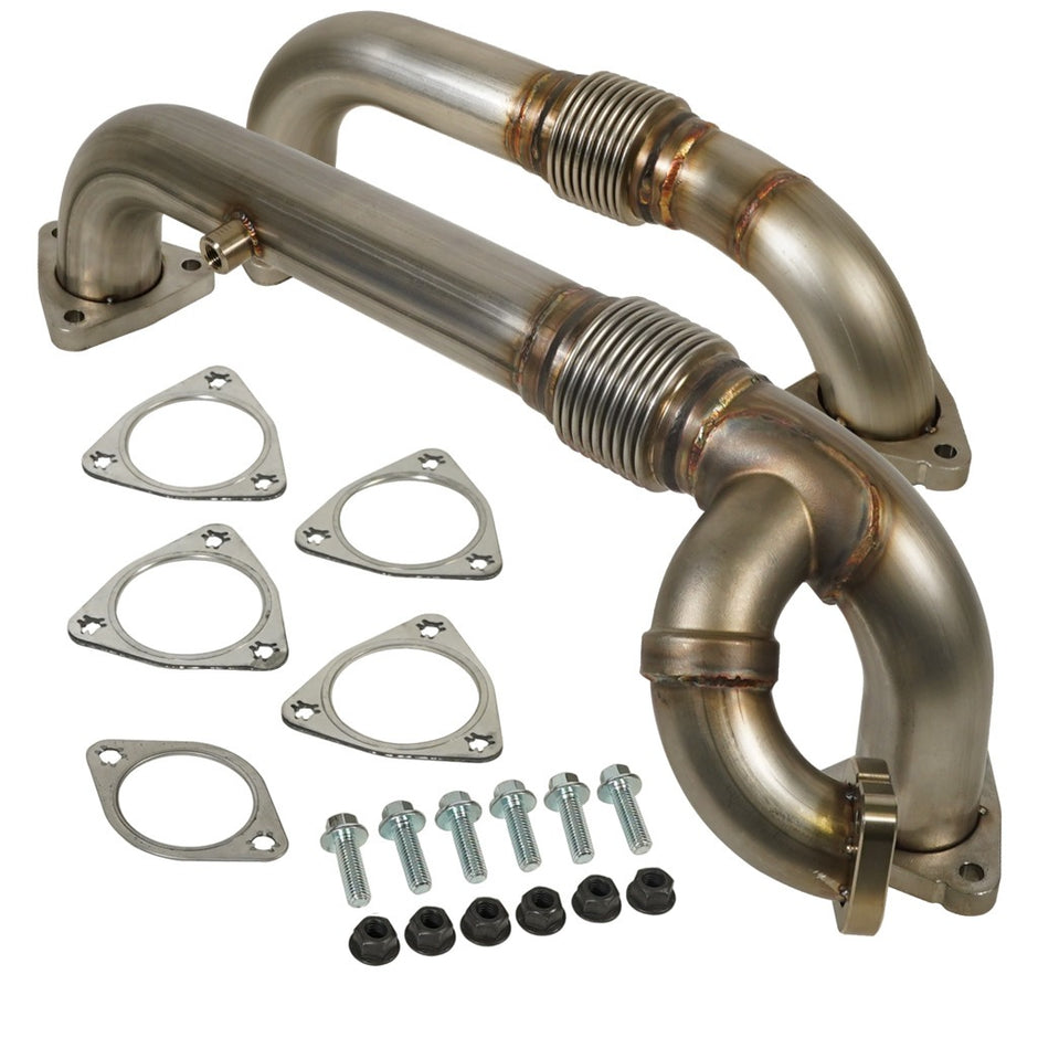 Up-Pipes Kit W/EGR Connector - Ford 2008-2010 6.4L F-250/F-350/F-450/F-550