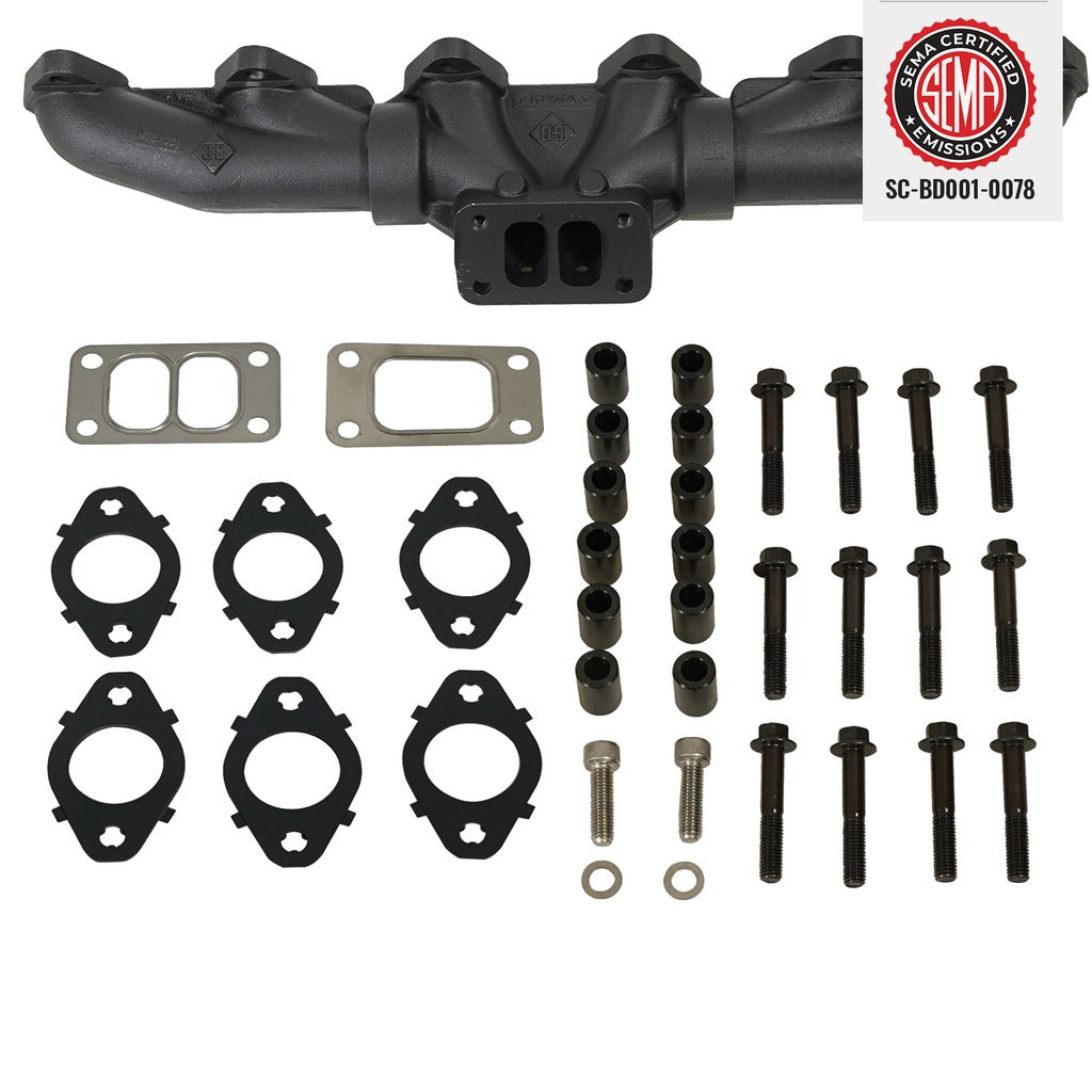BD Diesel PULSE EXHAUST MANIFOLD KIT DODGE 5.9L 24-VALVE 1998.5-2002 - 1046047