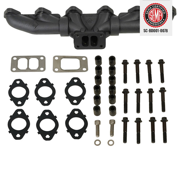BD Diesel PULSE EXHAUST MANIFOLD KIT DODGE 5.9L 24-VALVE 1998.5-2002 - 1046047
