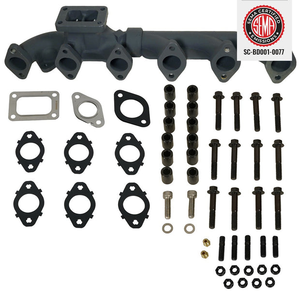 BD Diesel 6.7L CUMMINS EXHAUST MANIFOLD KIT DODGE 2007.5-2012 3500/4500/5500 CAB & CHASSIS - 1046067