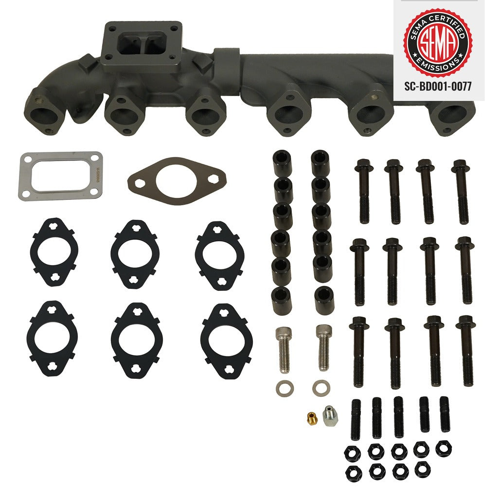 BD Diesel BD EXHAUST MANIFOLD KIT RAM 3500/4500/5500 CAB&CHASSIS 6.7L CUMMINS 2013-2018 - 1046068