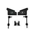 Set of black automotive suspension components of SB 2.5