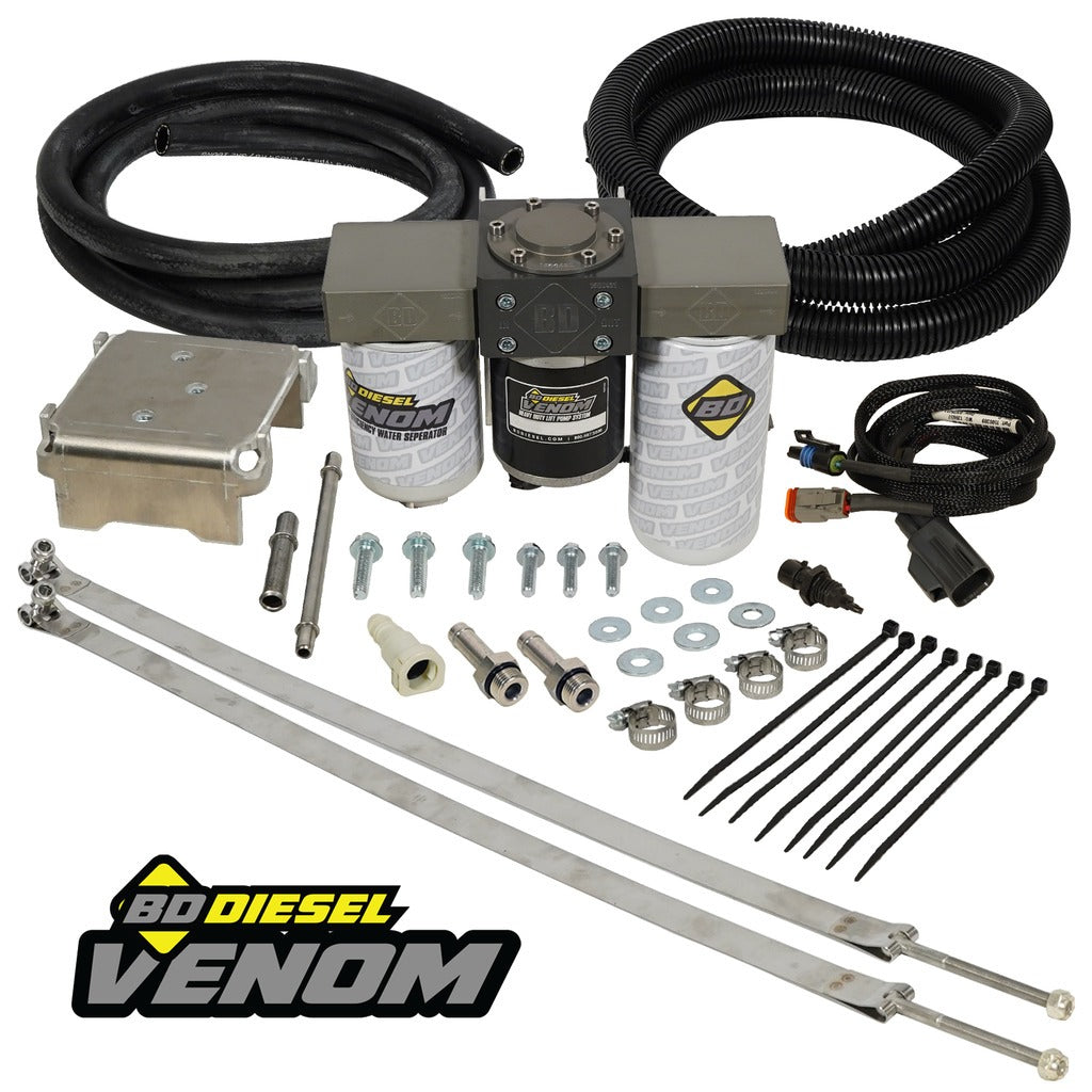 BD Venom Power Stroke Fuel Lift Pump C/w Filter & Separator Ford 6.4L 2008-2010