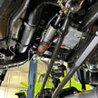 S&B Adjustable Track Rod 2017+ F250/F350 installed in a car