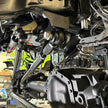 S&B Adjustable Track Rod 2017+ F250/F350 installed in a car