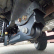 Close up of a A set of a black S&B Radius Arm Drop - 2005-2022 Super Duty 2.5