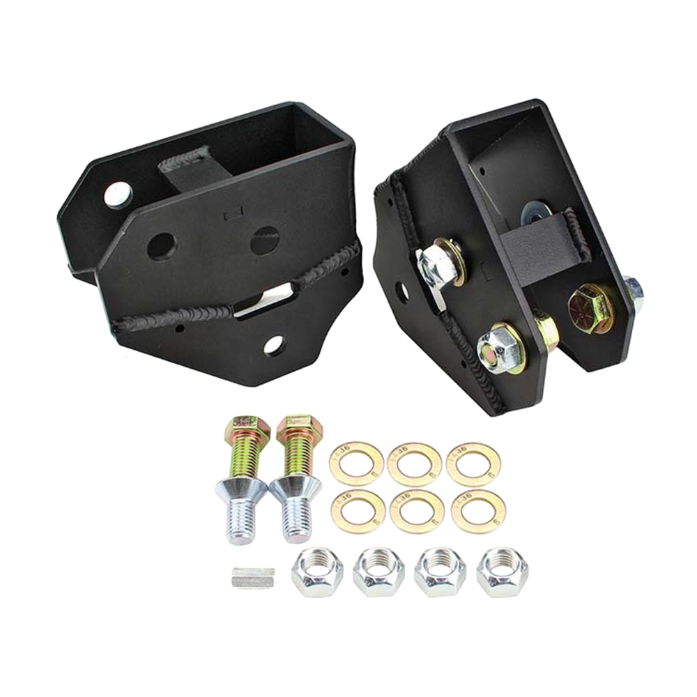 A set of a black S&B Radius Arm Drop - 2005-2022 Super Duty 2.5