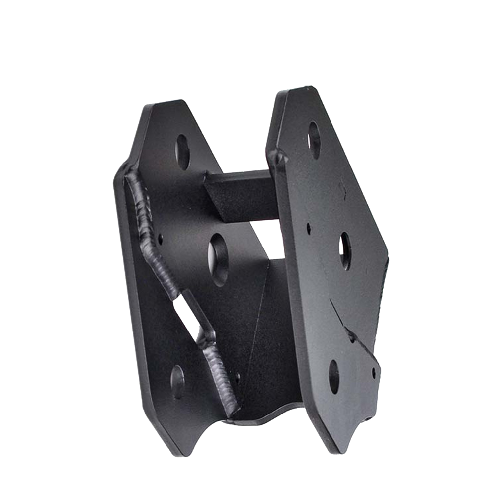 Close up of a A set of a black S&B Radius Arm Drop - 2005-2022 Super Duty 2.5