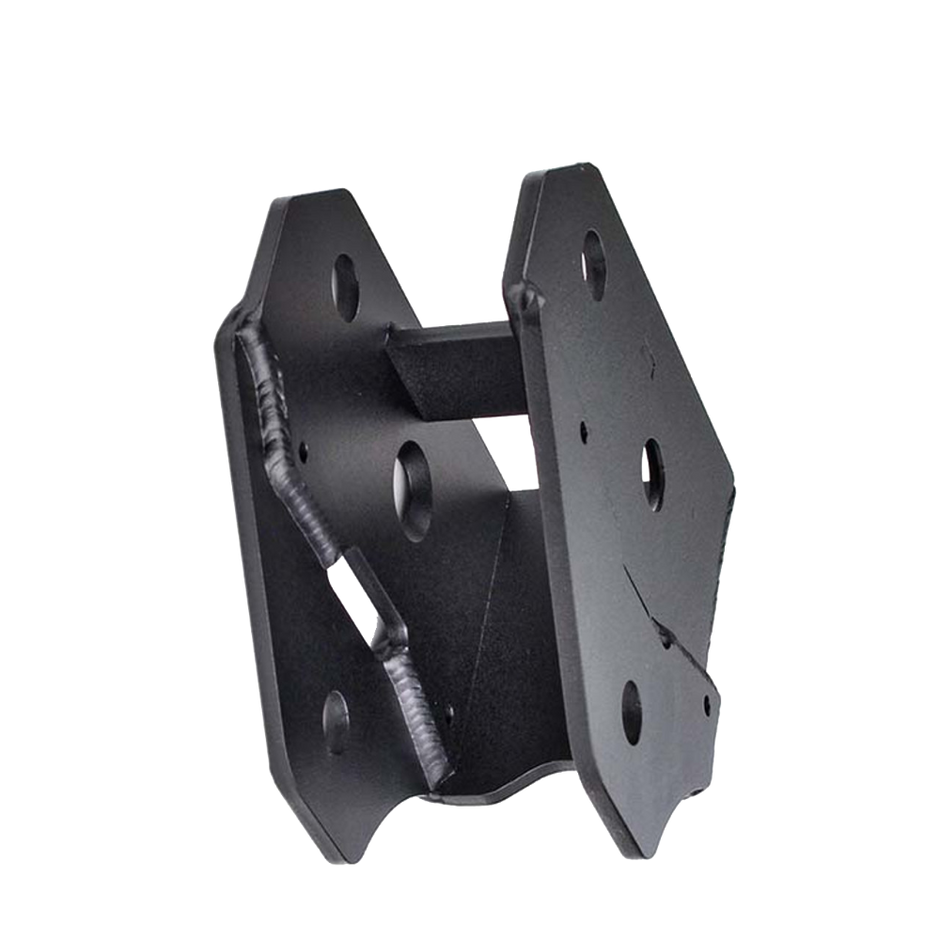 Close up of a A set of a black S&B Radius Arm Drop - 2005-2022 Super Duty 2.5