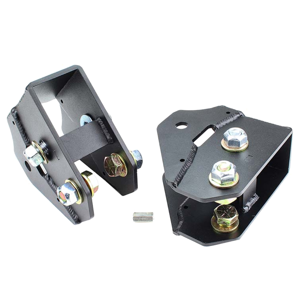 A set of a black S&B Radius Arm Drop - 2005-2022 Super Duty 2.5