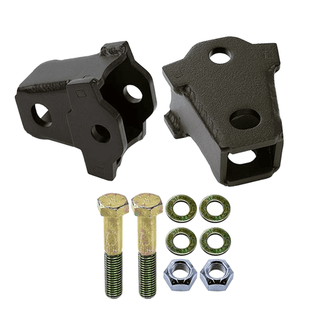 S&amp;B 2" Front Shock Extensions along with mounting bolts and washers
