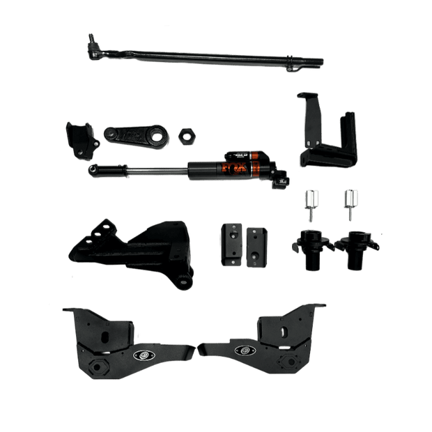 Collection of 2.5" Standard Kit For 2023+ F250/F350 on a white background