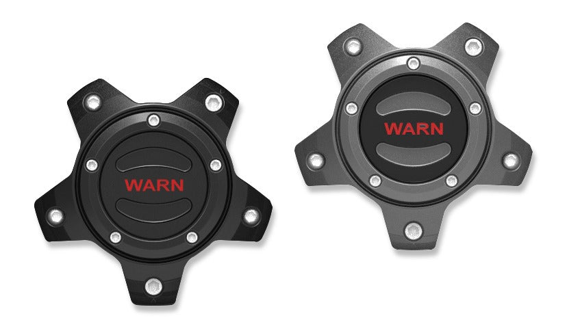 Optional Wheel Center Cap - Black/Red 5 Lug