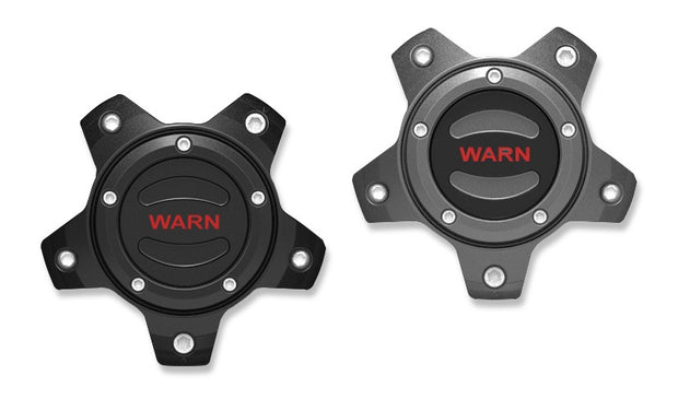 Optional Wheel Center Cap - Black/Red 5 Lug