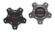 Optional Wheel Center Cap - Gunmetal/Red 5 Lug