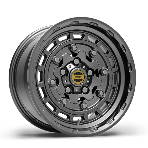 WARN Epic Jackhammer Wheel - Gray 5 Lug