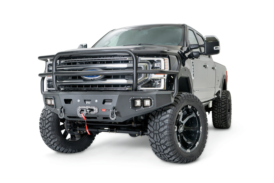 Ascent HD Front Bumper With Full Grille Guard For 2017-2022 Ford F-250/F-350