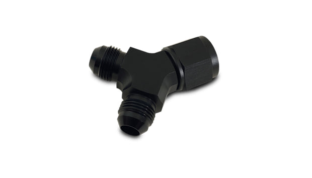 Vibrant Performance - 10905 - 90 Degree Y Adapter  Female Size: -8 AN; Dual Male Size: -6 AN