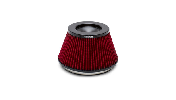 Vibrant Performance - 10960 - THE CLASSIC Performance Air Filter  6 In. Inlet ID X 5.375 In.