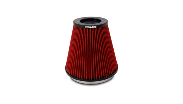 Vibrant Performance - 10961 - THE CLASSIC Performance Air Filter  7 In. Inlet I.D. X 7 In. Filter Height