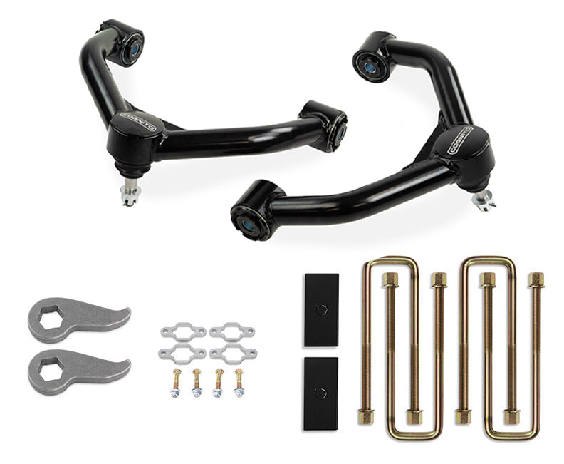 Cognito 3-Inch Elite Leveling Kit With King 2.5 Reservoir Shocks For 2020-2024 Silverado/Sierra 2500/3500 2WD/4WD